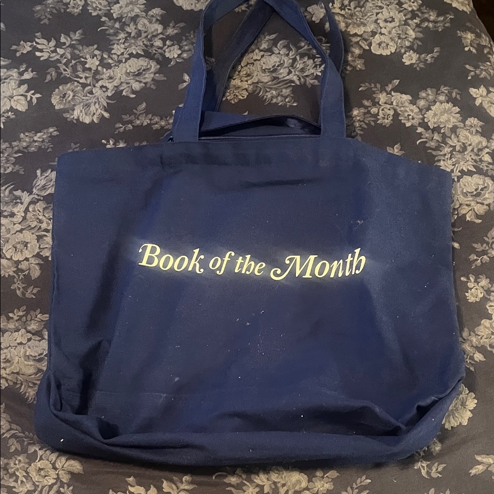 Navy Blue Tote Bag